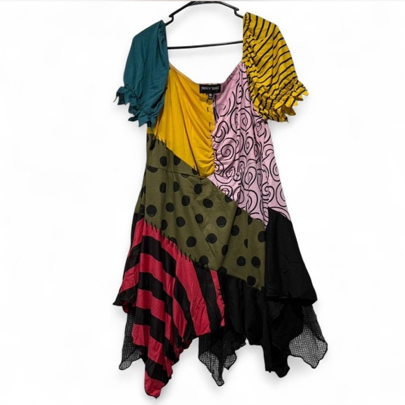 Dolls Kill Nightmare Before Christmas Sally Halloween Costume, Plus Size 3X NEW - Picture 5 of 12